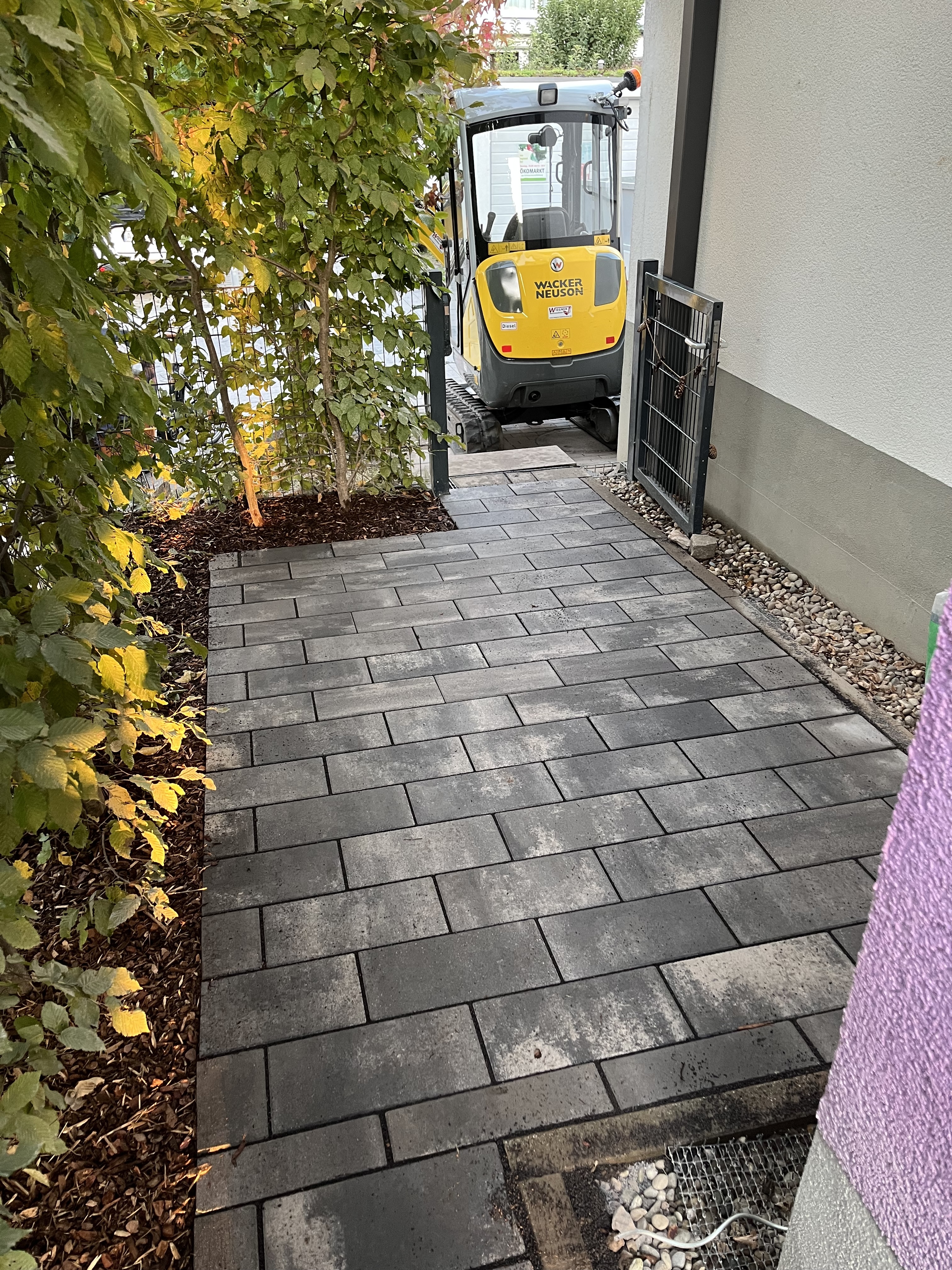Pflaster- und Wegebau – Einfahrt in Alzenau