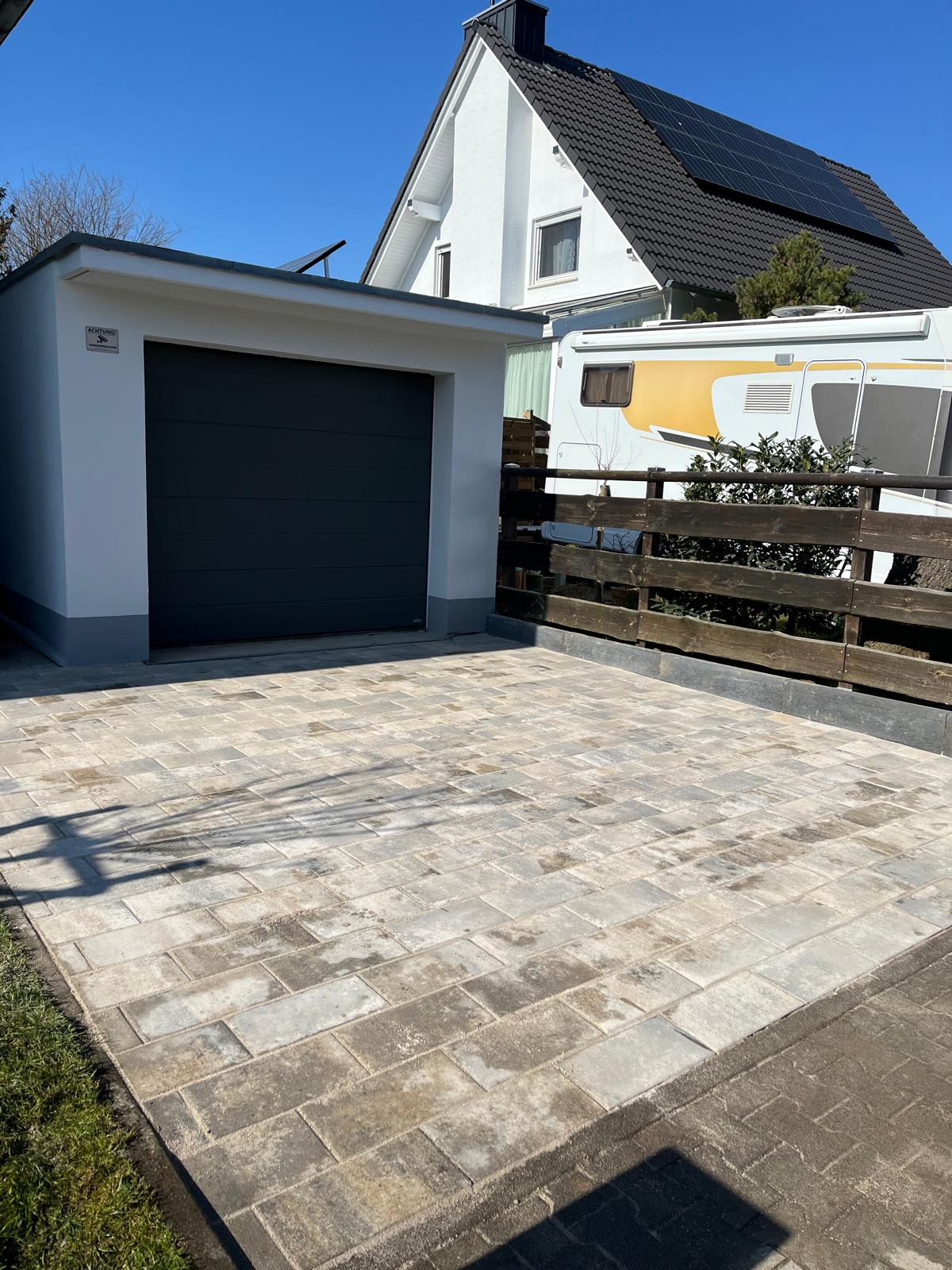 Pflaster- und Wegebau – Einfahrt in Alzenau